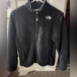 Black fleece North Face zip up